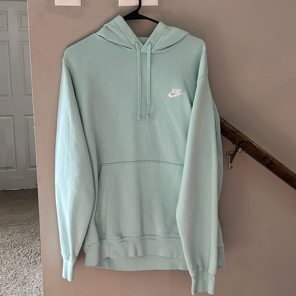 Men’s turquoise nike hoodie